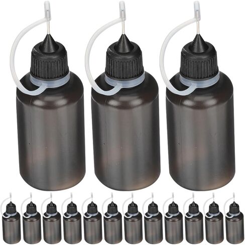 20pcs 30ml Needle Tip Applicator Bottles Squeeze Glue Bottles Portable for Workshop, Laboratory, and Industrial Use in Saudi Arabia
