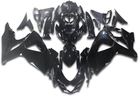 Plastic Black Fairing Fit for Suzuki 2009-2016 GSXR 1000 Injection ABS Bodywork New Aftermarket Bodyframe Kit Set 2010 2011 2012 2013 2014 2015 GSX-R1000 Y41 in Saudi Arabia