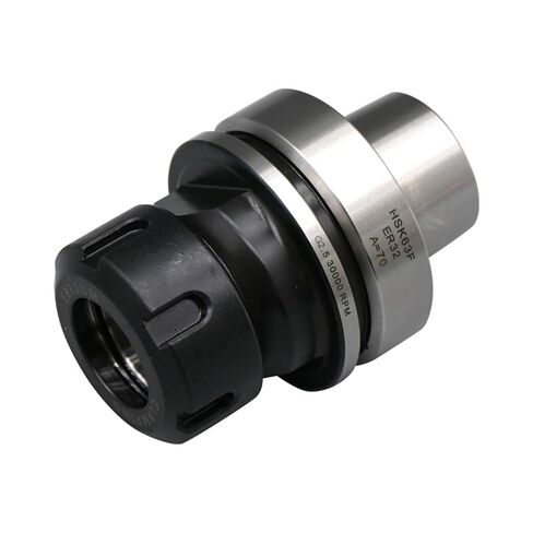 HSK63F أداة حامل عالية الدقة G2.5 30000 دورة في الدقيقة HSK63F-ER32-70L ER32UM كوليت تشاك لأداة النجارة باستخدام الحاسب الآلي in Kuwait