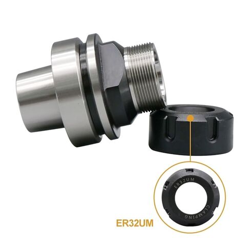 HSK63F أداة حامل عالية الدقة G2.5 30000 دورة في الدقيقة HSK63F-ER32-70L ER32UM كوليت تشاك لأداة النجارة باستخدام الحاسب الآلي in Kuwait