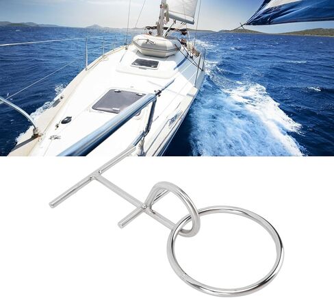 Portable Dock Ring Cleat, Portable Dock Cleat with O Ring Marine Grade Stainless Steel 304 for Fenders Bumpers Mooring Line Portable Dock Cleat in Kuwait