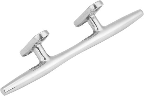 6 Inch Boat Cleat, Stainless Steel Open Base Mooring Dock Deck Rope Cleat for Marine Yacht, Boats, Kayak in Saudi Arabia