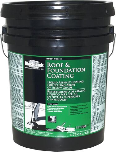 Black Jack 6190 Roof and Foundation Liquid Asphalt Coating, 5-Gallon Pail in Kuwait