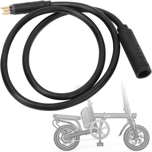 9 Pin Electric Bike Cable, Female to Male Electric Bike Connector Cable with Marking, Extension E Bike Conversion Cable Wheel Hub Motor Replacement Parts, 1.5x600mm in Saudi Arabia