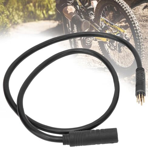 9 Pin Electric Bike Cable, Female to Male Electric Bike Connector Cable with Marking, Extension E Bike Conversion Cable Wheel Hub Motor Replacement Parts, 1.5x600mm in Saudi Arabia