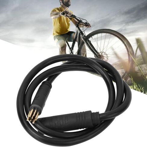 9 Pin Electric Bike Cable, Female to Male Electric Bike Connector Cable with Marking, Extension E Bike Conversion Cable Wheel Hub Motor Replacement Parts, 1.5x600mm in Saudi Arabia