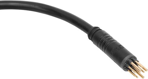 9 Pin Electric Bike Cable, Female to Male Electric Bike Connector Cable with Marking, Extension E Bike Conversion Cable Wheel Hub Motor Replacement Parts, 1.5x600mm in Saudi Arabia