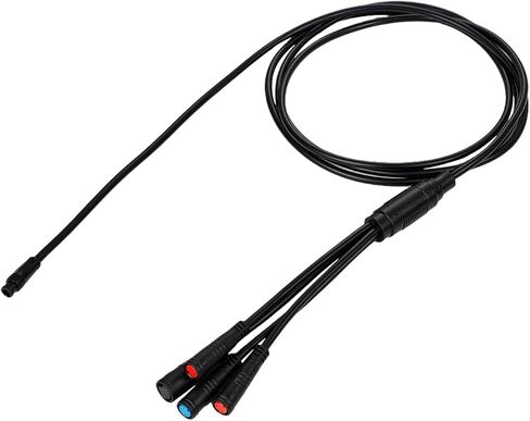 EBike 1T4 Connector Extend Cable, Universal Electric Bike Wiring Harness Throttle Brake Controller Display Connect Cable in Saudi Arabia