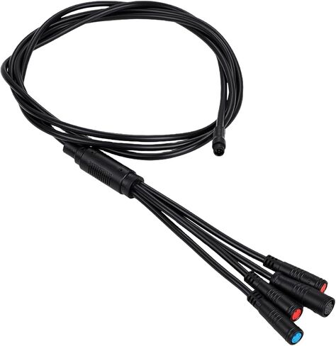 EBike 1T4 Connector Extend Cable, Universal Electric Bike Wiring Harness Throttle Brake Controller Display Connect Cable in Saudi Arabia