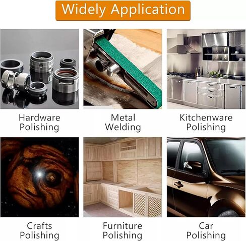 20PCS 1-1/2 x 30 Sanding Belt Set Tube Polisher Belt Grinder 36-600 Grit in Kuwait