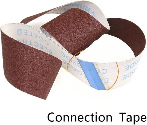 شريط اتصال 3M لأحزمة الصنفرة بدون خياطة، أحمر، أبيض، أزرق - متوافق مع P36/40/60 (أحمر) in Kuwait