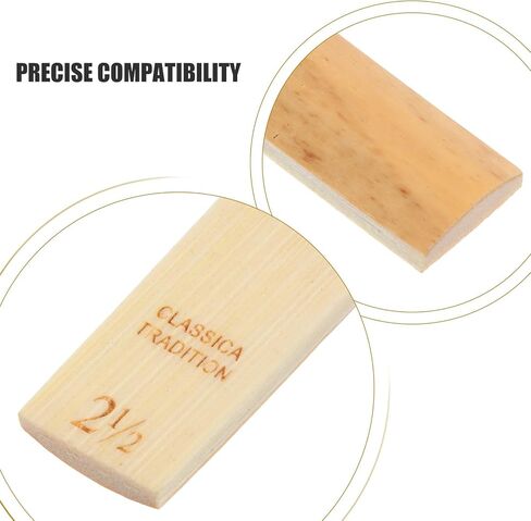 30pcs Traditional B-flat Soprano Saxophone Reeds Strength 2.5 with Plastic Storage Box for Student and Professional Woodwind Instrument Accessories in Saudi Arabia