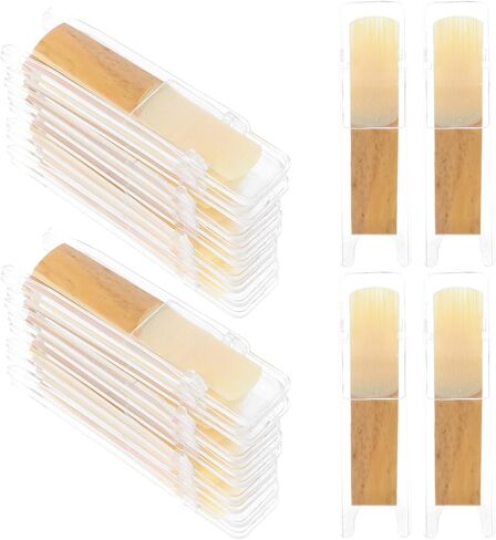 30pcs B-flat Soprano Saxophone Reeds Strength 2.5 Traditional Hard Soprano Sax Reeds for Beginner and Professional Players Musical Instrument Accessories in Saudi Arabia