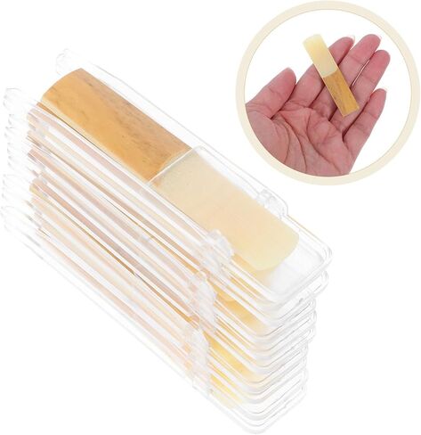 30pcs B-flat Soprano Saxophone Reeds Strength 2.5 Traditional Hard Soprano Sax Reeds for Beginner and Professional Players Musical Instrument Accessories in Saudi Arabia