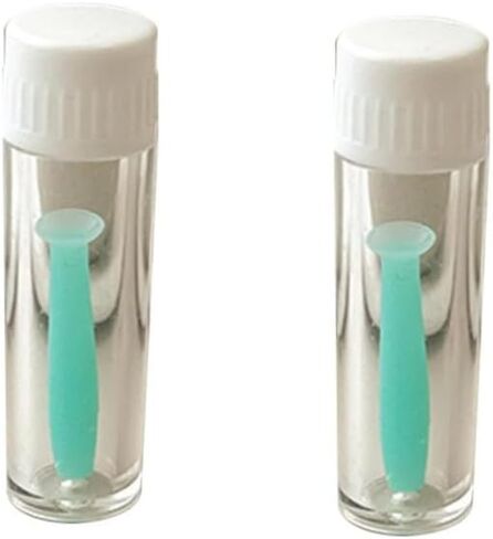 2Pcs Green Contact Lens Remover Tool, Silicone Plunger for Soft and Hard Lenses, Multipurpose Accessory Soft Contact Lens Helper Tool in Saudi Arabia
