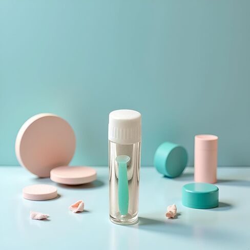 2Pcs Green Contact Lens Remover Tool, Silicone Plunger for Soft and Hard Lenses, Multipurpose Accessory Soft Contact Lens Helper Tool in Saudi Arabia