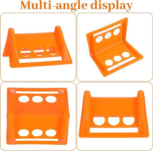 24 Pack Flatbed Edge Protector, Edge Corner Tie Down Protector for Up to 4 Inch Straps, Protects Cargo Edges, Flatbed Accessories Plastic Protectors (Orange) in Saudi Arabia