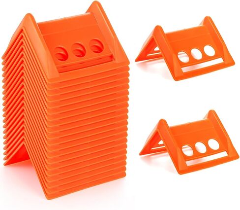 12 حزمة من حامل حامي الزاوية المسطحة وحزام السقاطة وواقي البضائع الثقيلة معدات مسطحة للشحن وحماية البضائع برتقالي in Kuwait