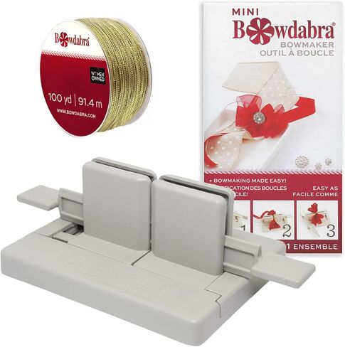 Morex x Bowdabra Combo, Bow Maker, Mini Bow Maker, and 100 yd Gold Wire in Kuwait