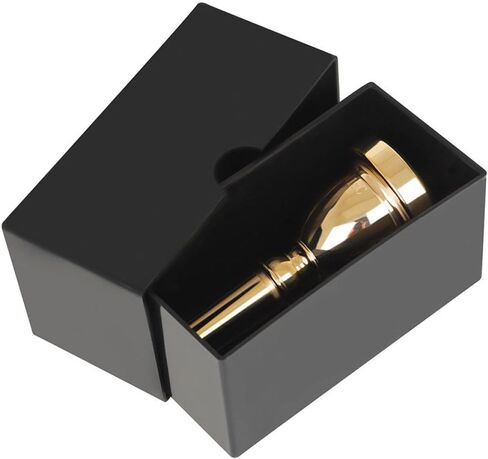 TIDTALEO Silver Plated 14mm Cnc Tuba Mouthpiece Replacement Instrument Accessory Gold Finish Compatible with 18c Tuba for Professional Brass Players in Saudi Arabia