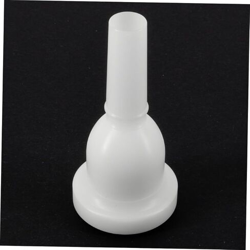 Tuba Mouthpiece Plastic Replacement 39mm Large Diameter 13mm Small Diameter White Musical Mouthpiece for Tuba Performance Accessory in Saudi Arabia