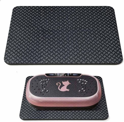 حصيرة سطحية مطورة مزدوجة الجوانب غير قابلة للانزلاق لآلة لوحة الاهتزاز - وسادة مضادة للاهتزاز وحصيرة تمرين لمعظم آلات منصات الاهتزاز، وتقلل من ملحقات الضوضاء، وتحمي الأرضيات والسجاد in Kuwait