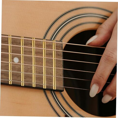 GALPADA 19Pcs Guitar Fret Wire Replacement Frets for Classical and Electric Guitars Durable Smooth Surface Easy Installation Suitable for Luthier Tools and Guitar Repairs in Saudi Arabia