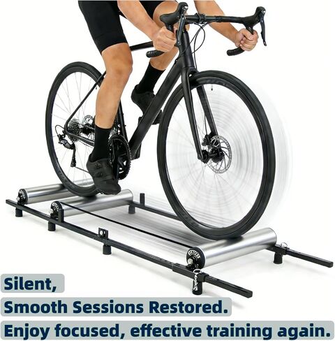 Urethane Drive Belt Replacement for Bicycle Rollers Trainer, Black Durable Roller Band for Indoor Cycling Training in Kuwait