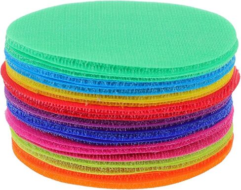 144pcs Carpet Stickers 4 Inch Dots Classroom Floor Markers Circle Sit Activities Carpet Marking Educational in Kuwait