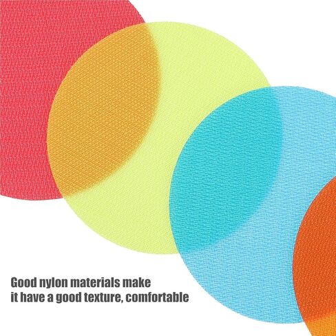 144pcs Carpet Stickers 4 Inch Dots Classroom Floor Markers Circle Sit Activities Carpet Marking Educational in Kuwait