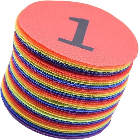 36 Pcs Digital Carpet Round Rug Number Mats for Positioning Sticker Circle Stickers 4 in in Kuwait