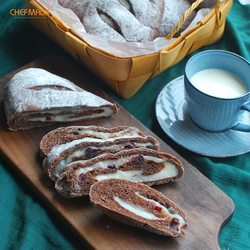 CHEFMADE 17-Inch Baking Sheet Pan, Non-Stick Carbon Steel Rimmed Cookie Sheet Pan for Oven Roasting Meat Bread Jelly Roll Battenberg Pizzas Pastries 12.8" x 17.7" x 1.1"(Champagne Gold) in Kuwait