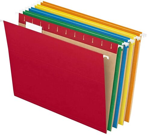 Pendaflex Expanding File Pockets, Letter Size, 5.25" Expansion, Reinforced with DuPont™ Tyvek® Material, Letter Size, Redrope, 10 Per Box (1534G-OX) in Kuwait