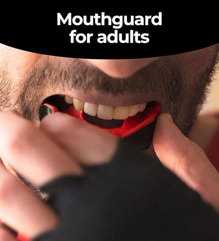 مجموعة زيريف مكونة من 6 واقيات للفم لكرة القدم، والملاكمة، والفنون القتالية المختلطة، والهوكي، واللاكروس، وواقي الفم للبيسبول/قطعة الفم بـ 6 ألوان - للبالغين in Kuwait