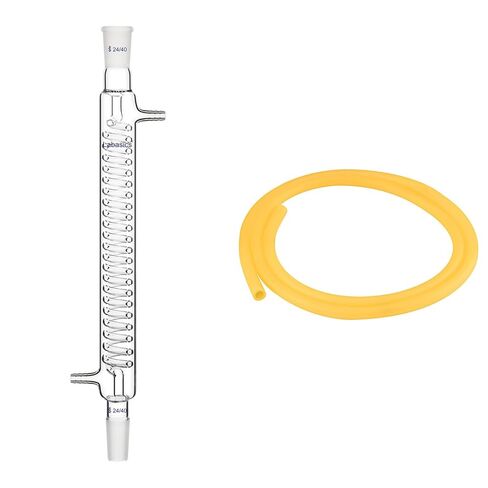 Graham Condenser (300 mm) Bundle with Rubber Tubing (3 Feet) - Labasics Bundle in Saudi Arabia