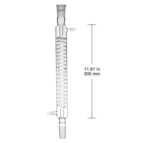 Graham Condenser (300 mm) Bundle with Rubber Tubing (3 Feet) - Labasics Bundle in Saudi Arabia