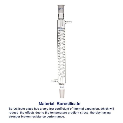Graham Condenser (300 mm) Bundle with Rubber Tubing (3 Feet) - Labasics Bundle in Saudi Arabia