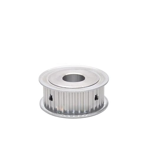 5M 100T Timing Pulley 5mm Pitch 12mm Bore 21mm Tooth Width Aluminum Synchronous Wheel Without Step for 20mm Width Belt (5M 100T; Tooth Width:21mm, bore:12mm, 1) in Saudi Arabia