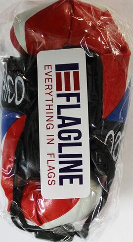 Puerto Rico - Novelty Mini Boxing Gloves with Black Snap Connection in Kuwait