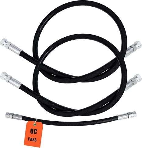 1/4x42" & 1/4x16" Heavy Duty Snow Plow Hydraulic Hose Set Kit Fit for Western 56616 56617 & Fisher 56591 56592 in Kuwait