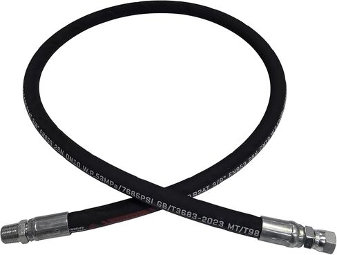 3/8 Hydraulic Hose with 3/8inch NPTF Male X 3/8" JIC 37° Female Hydraulic Hose Fitting (30inch) in Kuwait