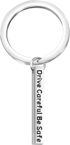 QIIER Drive Safe Keychain Drive كن حذرًا وكن آمنًا، أعلم أنك تحب سلسلة المفاتيح in Kuwait