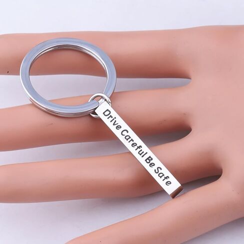 QIIER Drive Safe Keychain Drive كن حذرًا وكن آمنًا، أعلم أنك تحب سلسلة المفاتيح in Kuwait