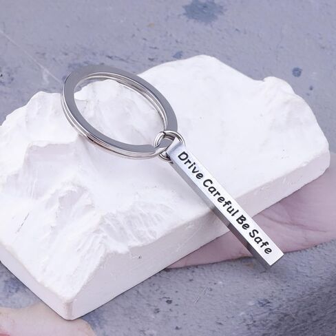 QIIER Drive Safe Keychain Drive كن حذرًا وكن آمنًا، أعلم أنك تحب سلسلة المفاتيح in Kuwait