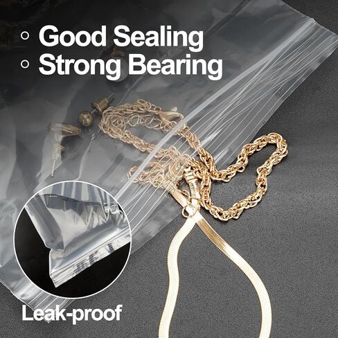 1000Pcs Small Plastic Bags 2x3 Inch, 2 Mil Clear Reclosable Poly Baggies for Packaging, Storage, Jewelry, Crafts, Food Safe Resealable Zip Bag in Saudi Arabia