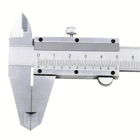 Vernier Caliper Measuring Tool 6", 0-6Inch/0-150mm Manual Non Digital Calipers, 0.001"/0.02mm High Precision Durable Micrometer in Saudi Arabia