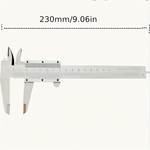 Vernier Caliper Measuring Tool 6", 0-6Inch/0-150mm Manual Non Digital Calipers, 0.001"/0.02mm High Precision Durable Micrometer in Saudi Arabia