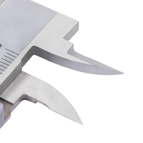 أدوات PEC مقاس 6 بوصات / 150 مم، فرجار رنيه، فرجار دقيق من الفولاذ المقاوم للصدأ مع تعديل دقيق، تدرج 0.02 مم/0.001 بوصة، دقة 0.03 مم، للداخل والخارج والخطوة وقياس العمق in Kuwait