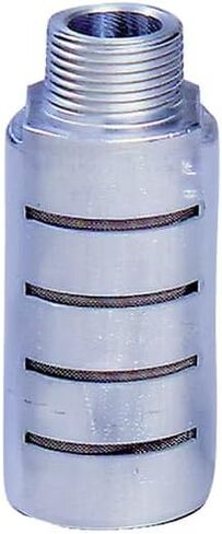 Muffler, Aluminum, 1" Air Inlet, NPT ASQF - 8M-A in Saudi Arabia