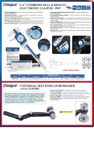 Dasqua 5221-3050 Universal Test Axial Support Indicator Holder in Saudi Arabia